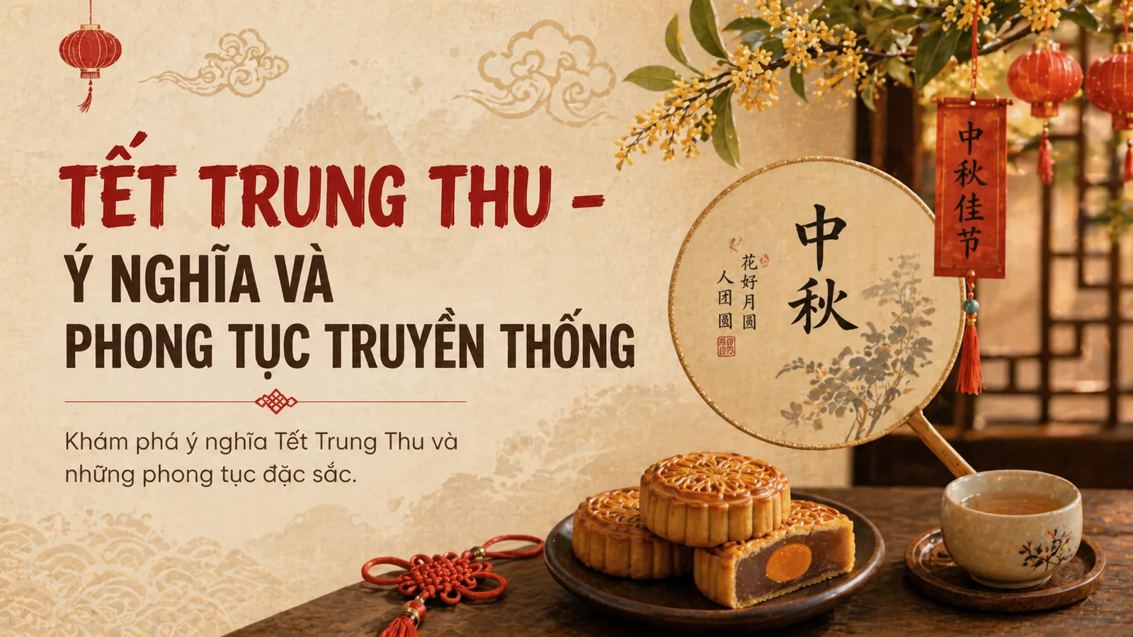 Tết Trung Thu – Ý nghĩa và phong tục truyền thống